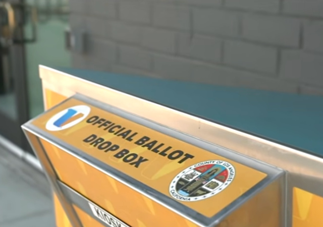 Mail ballot box